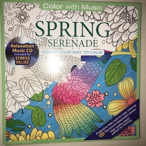 SPRING SERENADE coloring book